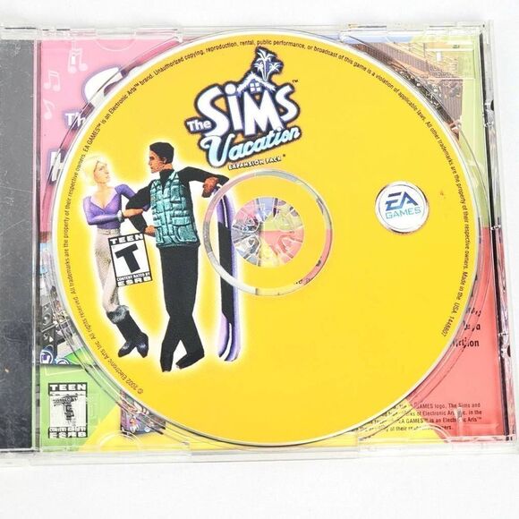 The Sims, Vacation Expansion Pack PC CD-ROM, Simulation Game, Manual and Key - Picture 2 of 3